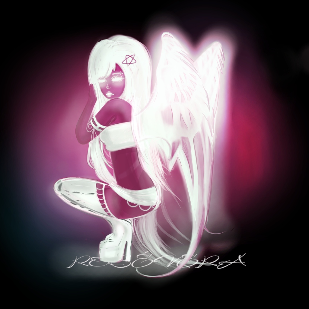 Rose Noa - Hand Drawn Angel